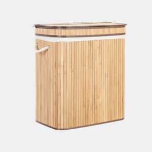 Cesto KALTHOTA Madeira de bambu Castanho claro