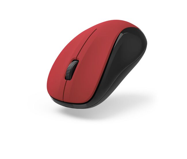 Ratón inalámbrico óptico hama mw-300 v2 rojo negro/rojo (1 unidad)