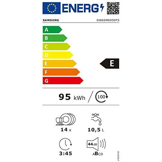 Lava-louça Samsung DW60M6050FS EC Aço inoxidável 60 cm