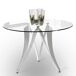 Mesa de Comedor Circular - Modelo TESLA Mesa de Comedor Circular - Modelo TESLA Transparente