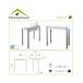 Mesa de Cocina Rectangular Extensible RIBETA 40x80 Mesa de Cocina Rectangular Extensible RIBETA 40x80 Blanco