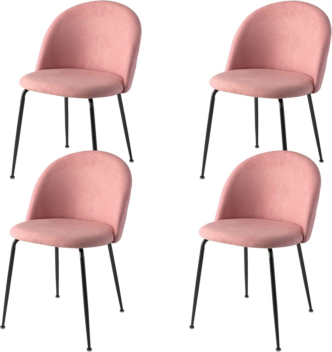 Set 4 sillas de comedor tela SWING