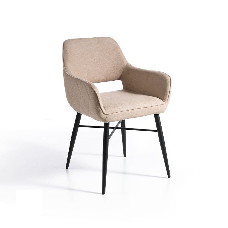 Set 2 sillas de comedor tela LANDON