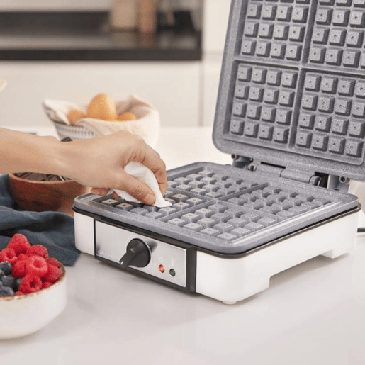 Máquina para Waffles Cecotec Fun Gofrestone 4Inox 1200 W