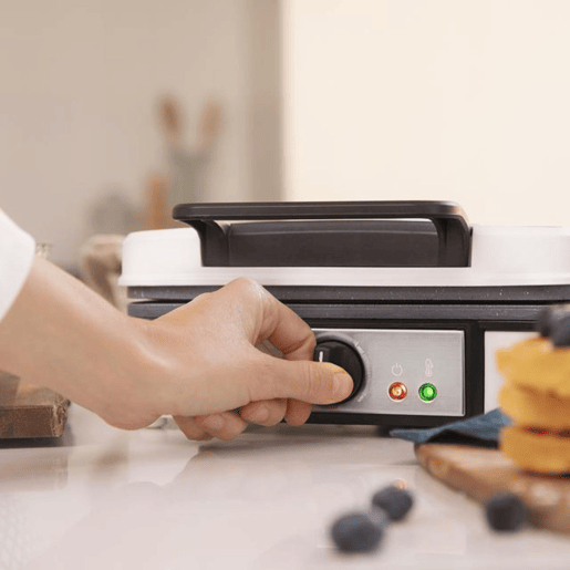 Máquina para Waffles Cecotec Fun Gofrestone 4Inox 1200 W