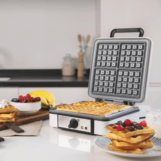 Máquina para Waffles Cecotec Fun Gofrestone 4Inox 1200 W