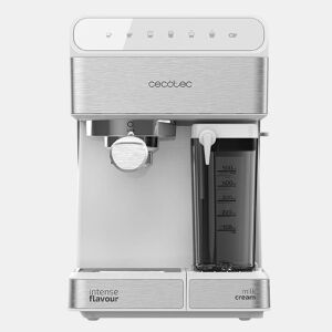 Cecotec Máquina de café semi automática com thermoblock, 20 bares e depósito de leite.