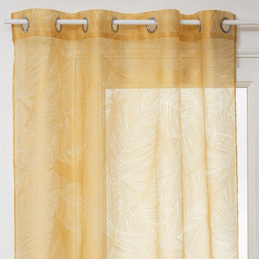 Cortina Atmosphera Tropical Poliéster Ocre (140 x 240 cm)