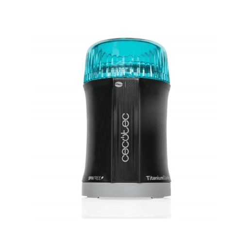 Cecotec Moedor compacto para café e especiarias de 200 W com lâminas com revestimento de titânio.