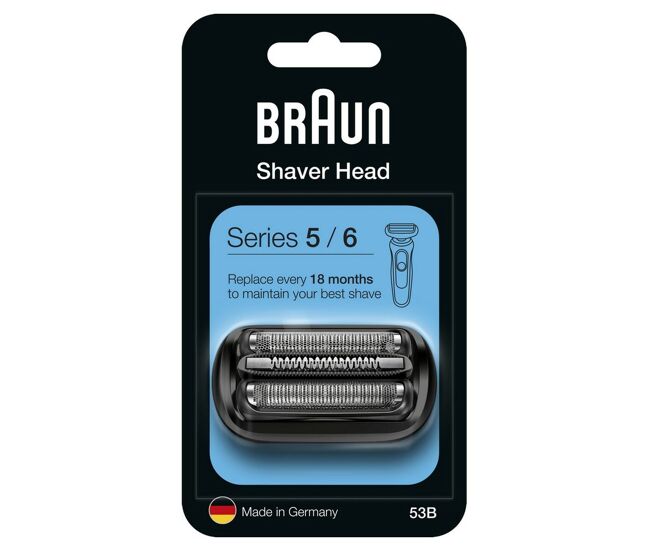 Cabezal de recambio braun 53b