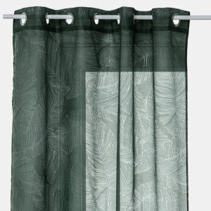 Cortina Atmosphera VOILAGE DEBO Poliéster Verde (140 x 240 cm)
