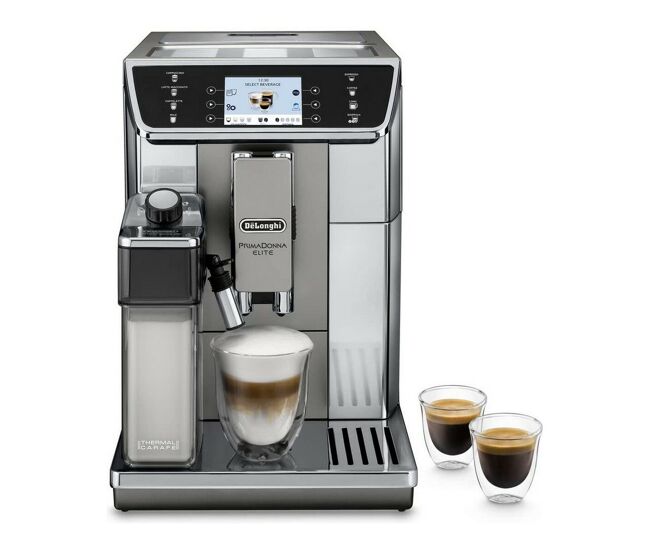 Cafetera eléctrica delonghi ecam65055ms 1450 w gris