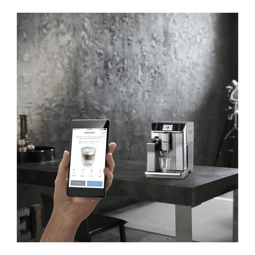 Cafeteira Elétrica DeLonghi ECAM65055MS 1450 W Cinzento