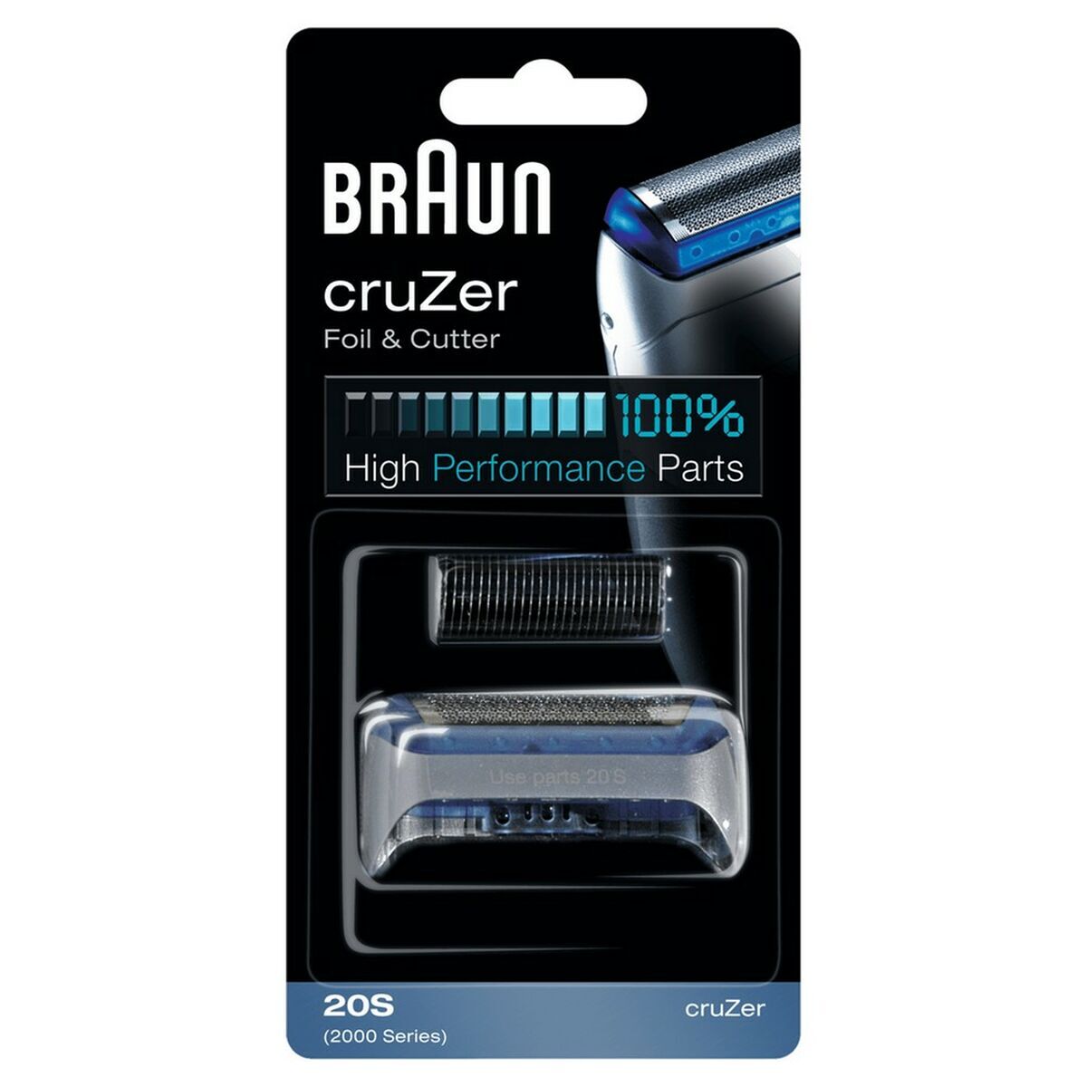 Cabezal de afeitado braun 20s