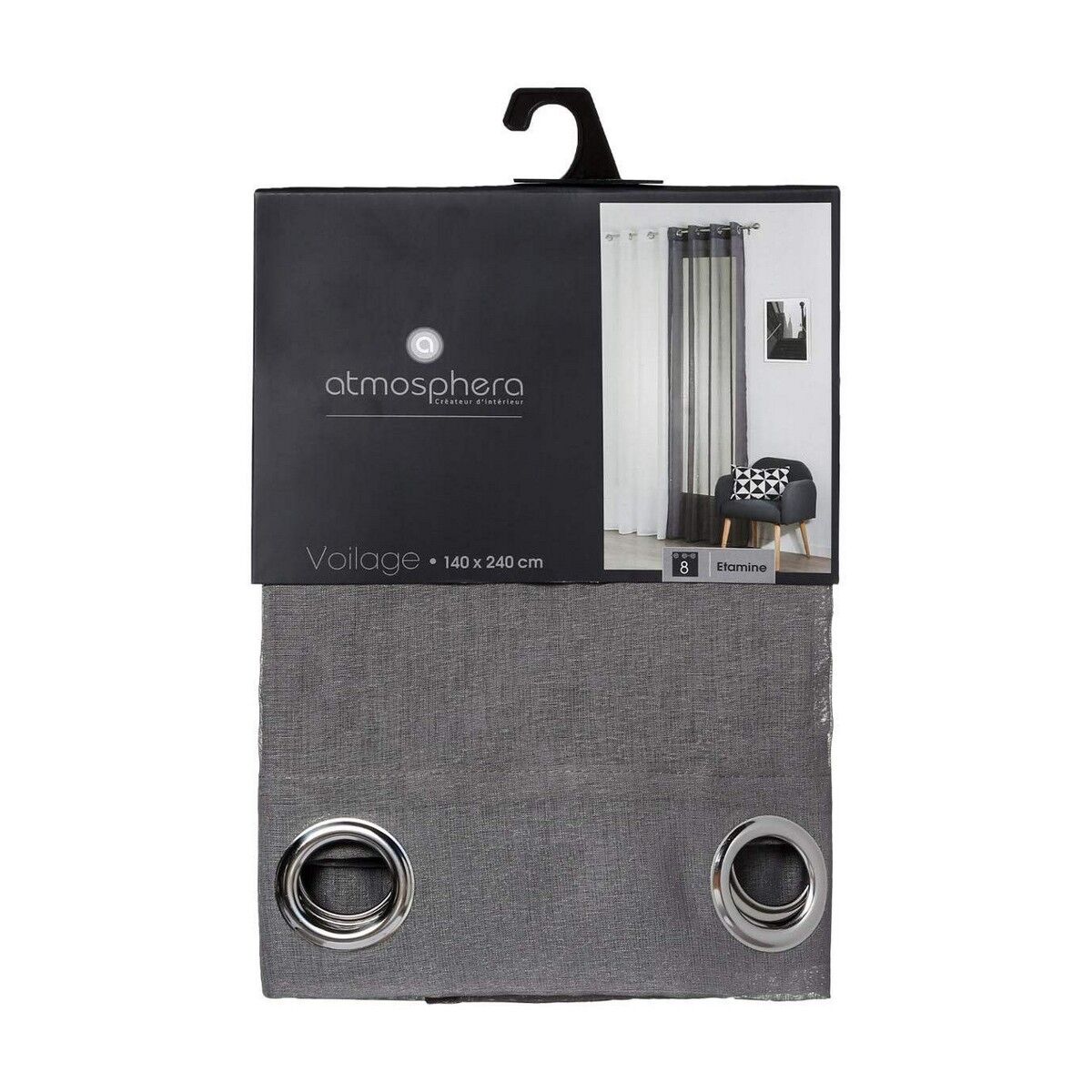 Cortina VISOR TRANSPARENTE