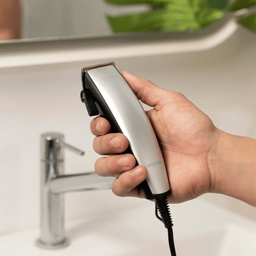 Aparadores de Cabelo Cecotec Bamba PrecisionCare Power Blade Titanium PretoPrateado 220-240 V