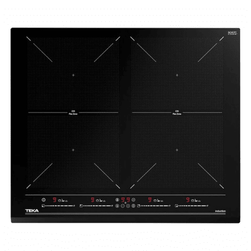 Placa de Indução Teka IZF64600MSP 60 cm Preto (4 Zonas de Cozedura)