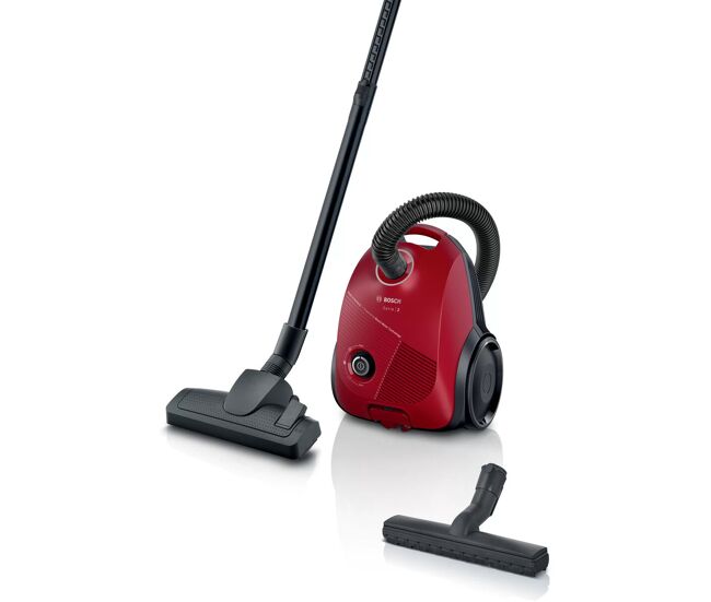 Aspirador bosch bgbs2rd1h rojo 700 w