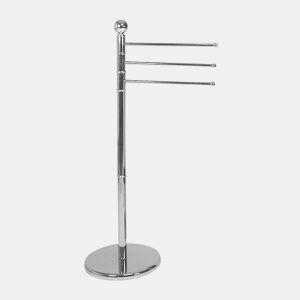 Toalheiro de Pé Wenko Exclusive 90 x 48.5 x 28.5 cm Prateado