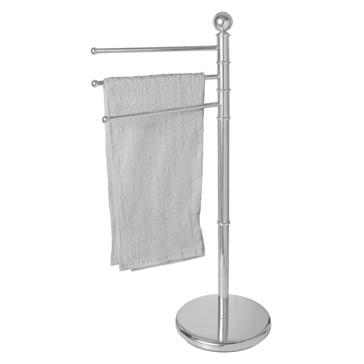 Toalheiro de Pé Wenko Exclusive 90 x 48.5 x 28.5 cm Prateado