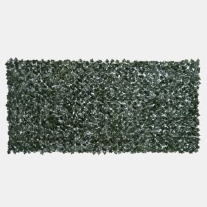 Outsunny Vedação Artificial em Rolo 3,1,5m Vedação de Privacidade para Balcão Jardim Exterior Planta Decorativa de Parede PE Verde