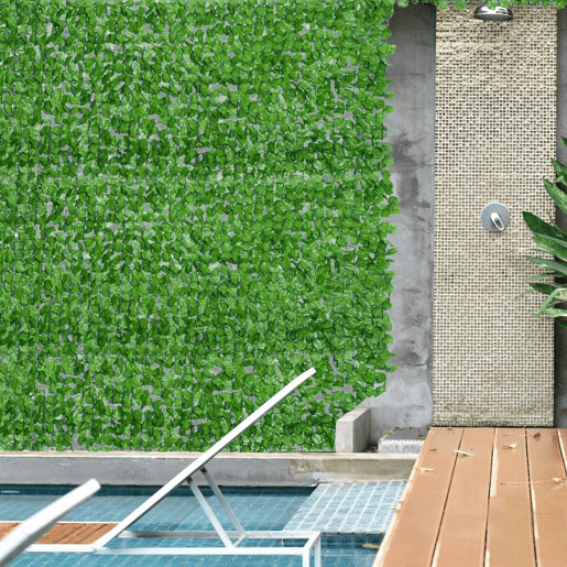 Outsunny Vedação Artificial em Rolo 3m Vedação de Privacidade para Balcão Jardim Exterior Planta Decorativa de Parede PE Verde Outsunny Vedação Artificial em Rolo 3m Vedação de Privacidade para Balcão Jardim Exterior Planta Decorativa de Parede PE Verde
