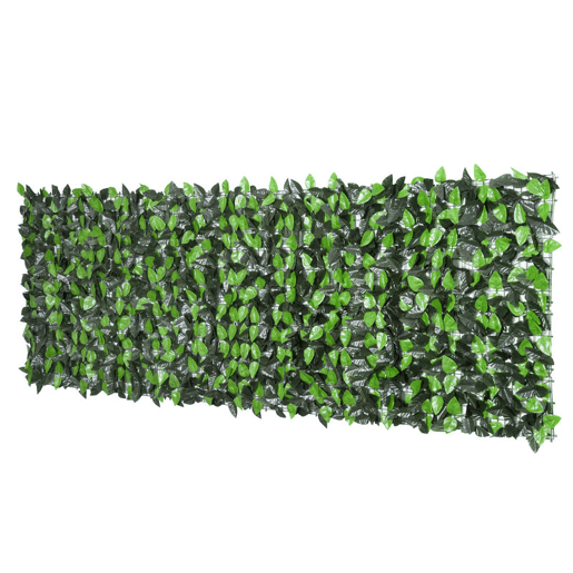 Outsunny Vedação Artificial em Rolo 3x1m Vedação de Privacidade para Balcão Jardim Exterior Planta Decorativa de Parede PE Verde Outsunny Vedação Artificial em Rolo 3x1m Vedação de Privacidade para Balcão Jardim Exterior Planta Decorativa de Parede PE Verde