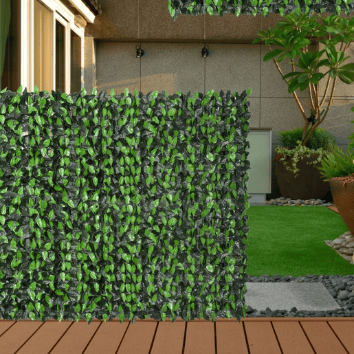 Outsunny Vedação Artificial em Rolo 3x1m Vedação de Privacidade para Balcão Jardim Exterior Planta Decorativa de Parede PE Verde Outsunny Vedação Artificial em Rolo 3x1m Vedação de Privacidade para Balcão Jardim Exterior Planta Decorativa de Parede PE Verde