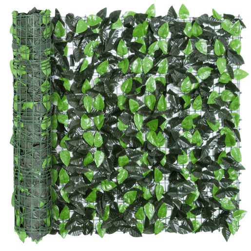 Outsunny Vedação Artificial em Rolo 3x1m Vedação de Privacidade para Balcão Jardim Exterior Planta Decorativa de Parede PE Verde Outsunny Vedação Artificial em Rolo 3x1m Vedação de Privacidade para Balcão Jardim Exterior Planta Decorativa de Parede PE Verde