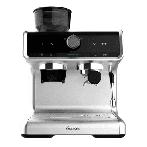 Cecotec Máquina de café expresso com depósito de café e 20 bares. Cecotec Máquina de café expresso com depósito de café e 20 bares.
