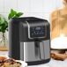 Freidora sin Aceite Acero, Plástico HOMCOM, hogar - cocina Freidora sin Aceite Acero, Plástico HOMCOM, hogar - cocina Negro