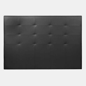 Cabeceira Delion Preto 140x110 cm