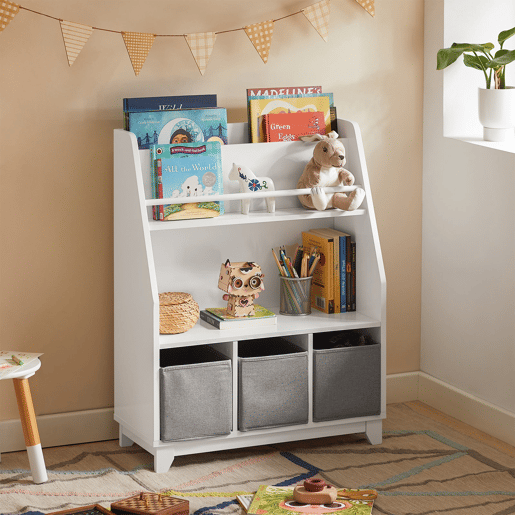 Estante de livros para crianças KMB34-W SoBuy