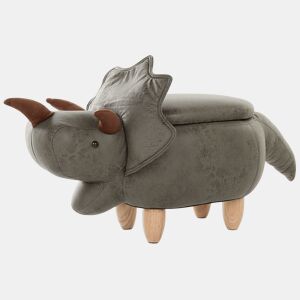 Beliani Pufe animal TRICERATOPS