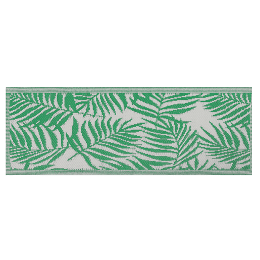 Tapete de exterior KOTA Verde 60 x 105 cm Reversível