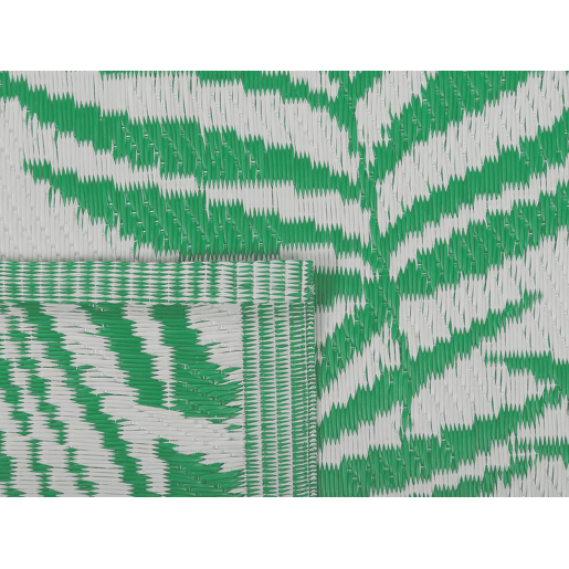 Tapete de exterior KOTA Verde 60 x 105 cm Reversível