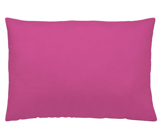 Funda de almohada fucsia 45x155 cm