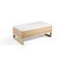 Mesa de Centro Rectangular - Modelo ROYAL Mesa de Centro Rectangular - Modelo ROYAL Natural/ Blanco