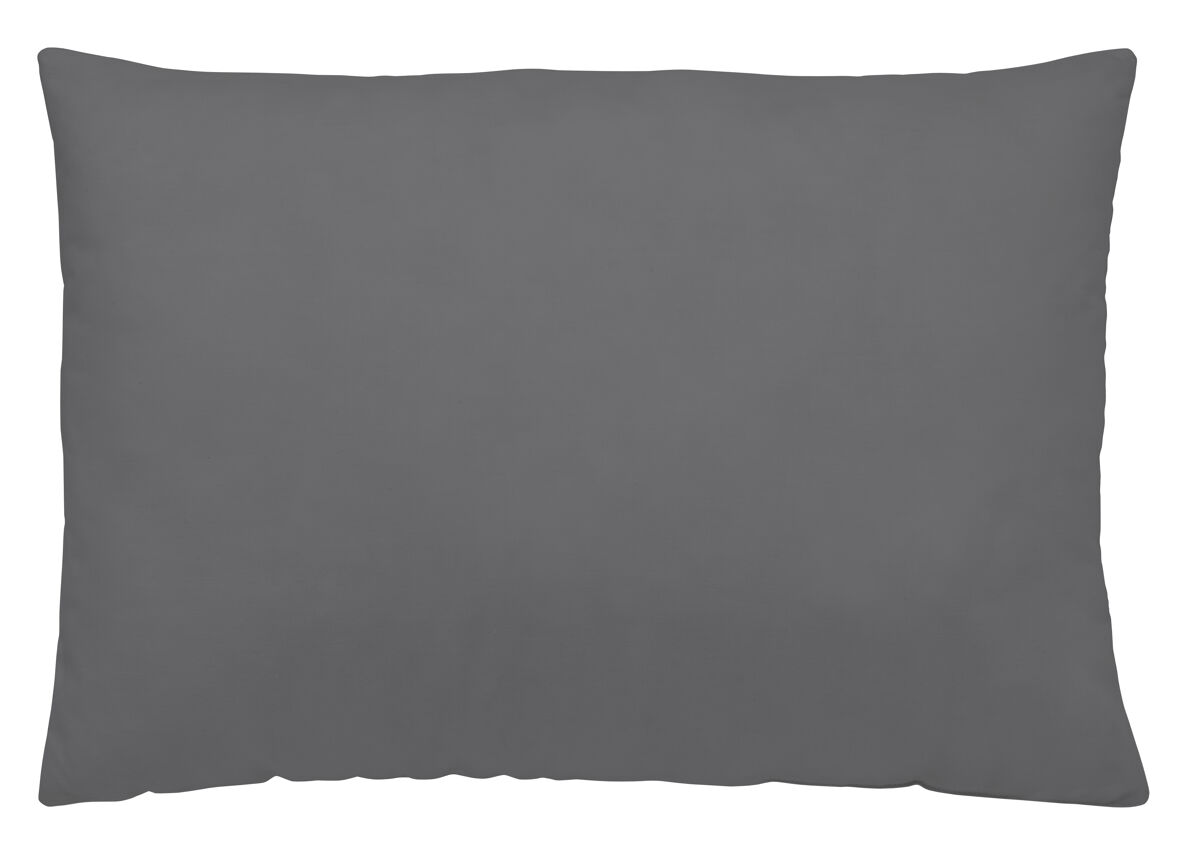 Funda de almohada gris 45x155 cm