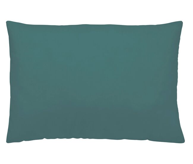 Funda de almohada verde oscuro 45x110 cm