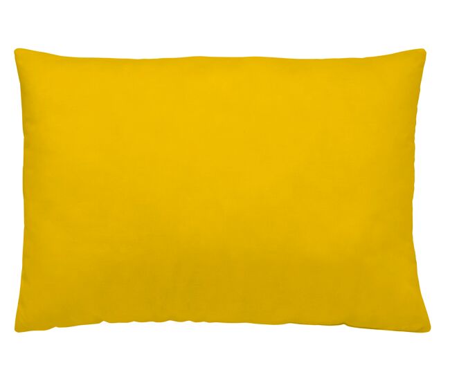 Funda de almohada mostaza 45x155 cm