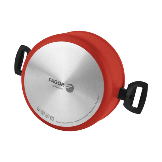 Caçarola FAGOR Vermelho Alumínio (Ø 20 cm)