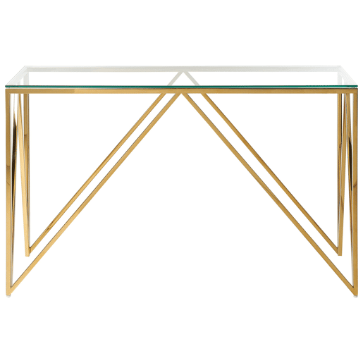 Consola WESO Vidro de segurança (temperado) Dourado