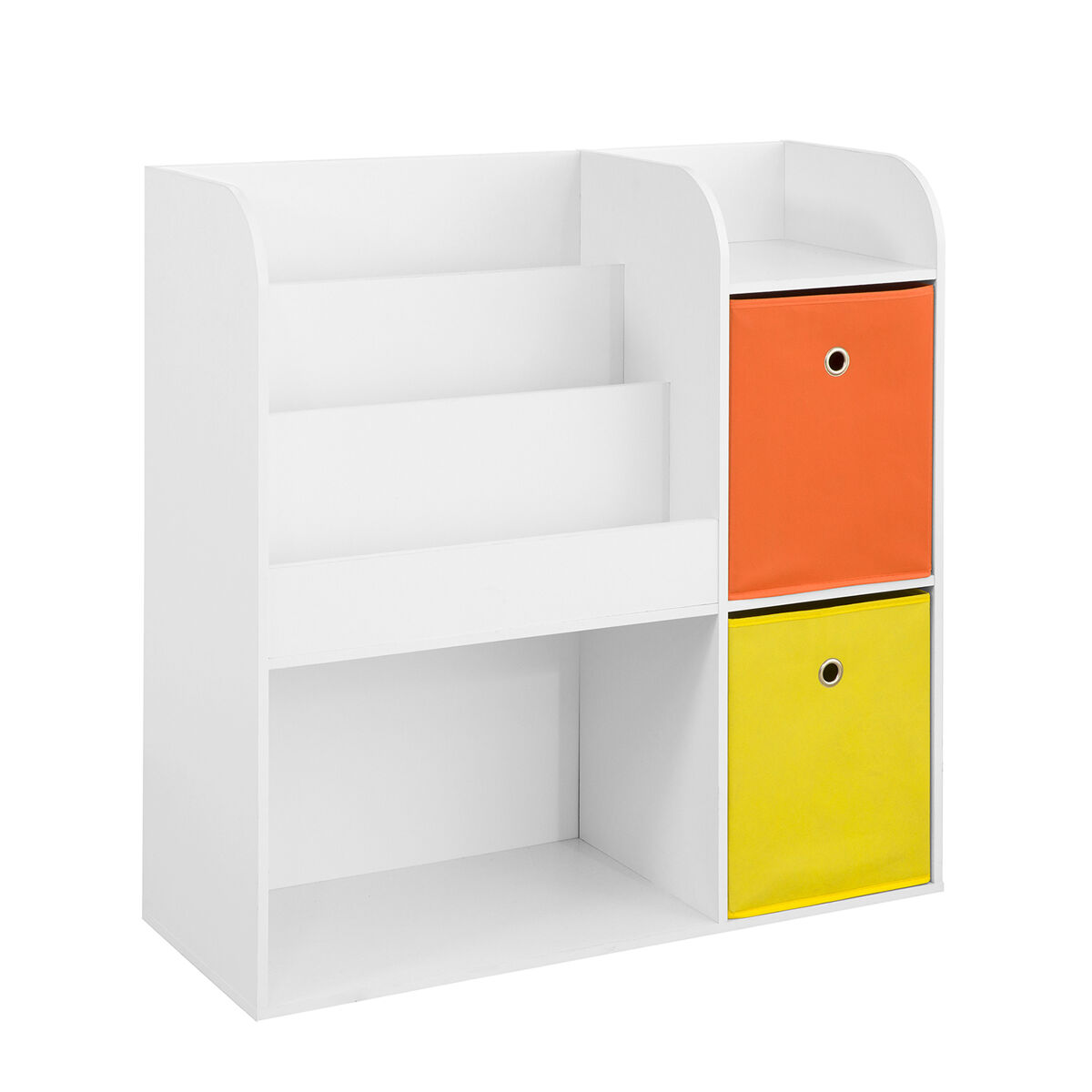 Organizador de Juguetes con 2 Cajas KMB37-W SoBuy