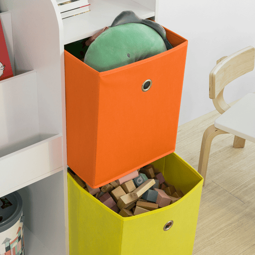 Organizador de brinquedos com 2 caixas KMB37-W SoBuy