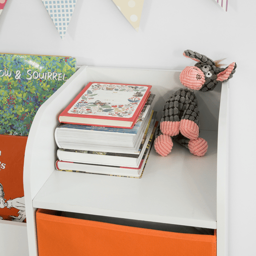 Organizador de brinquedos com 2 caixas KMB37-W SoBuy
