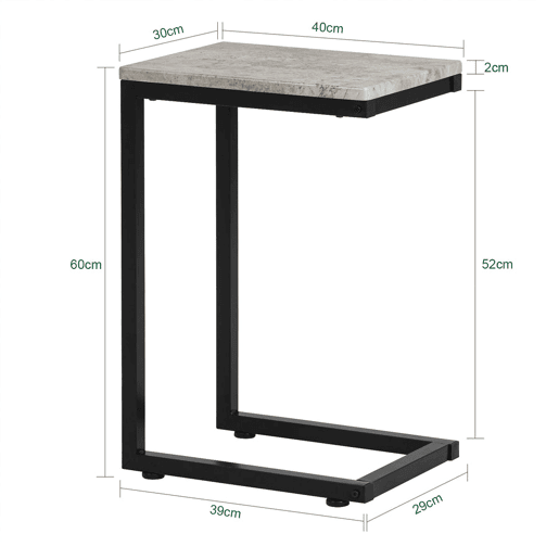 SoBuy Mesa de apoio moderna FBT44-HG