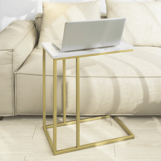 Mesa de apoio para sofá FBT87-G SoBuy