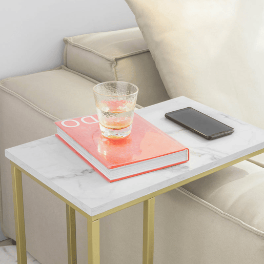 Mesa de apoio para sofá FBT87-G SoBuy