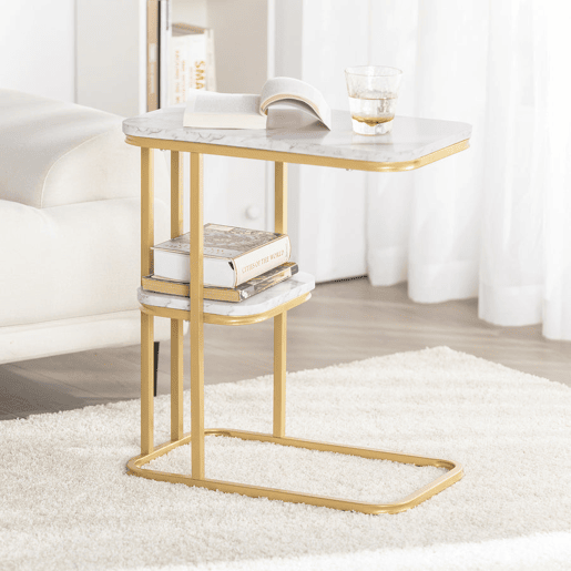 Mesa de apoio moderna FBT110-G SoBuy